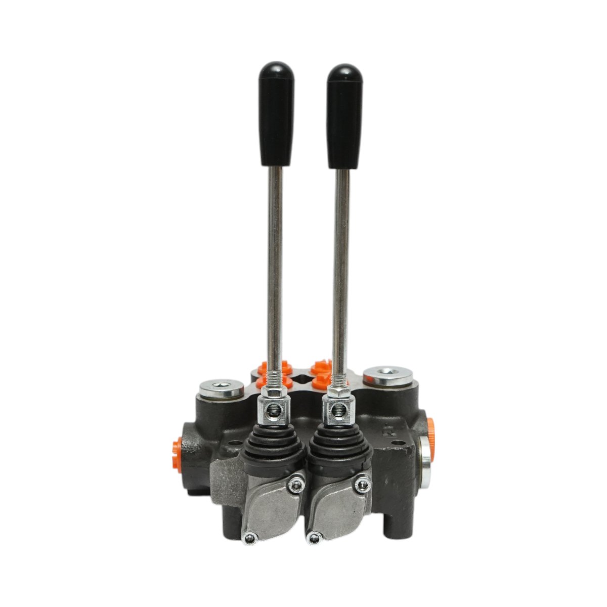 Distribuitor hidraulic cu 2 manete, lungime cablu 2m presiune 250 bar debit 80L/min Breckner Germany